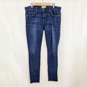 Current/Elliott rolled skinny jeans in Black Loved size 30